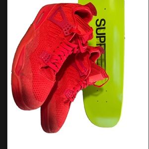 Jordan 4 “flyknit” red university 2019